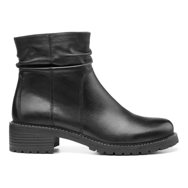 image of 'Brooke' Ruched Ankle Boots