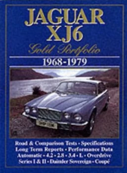 Image of Jaguar Xj6 Gold Portfolio 1968-79 by R. M Clarke Paperback