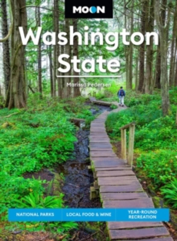 Image of Moon Washington State (First Edition) : National Parks, Local Food & Wine, Year-Round Recreation Paperback / softback