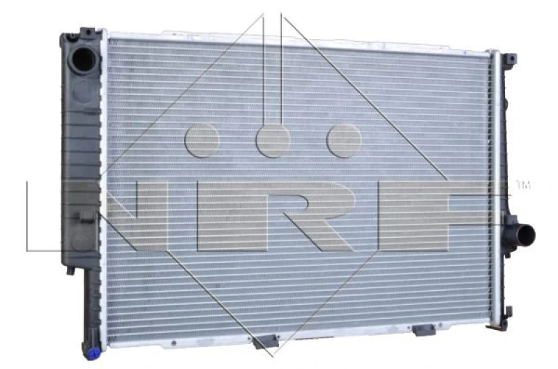 Image of NRF 509589 Engine radiator Brazed cooling fins, Aluminium, with piston clip Aluminium Radiator,engine cooling (470)