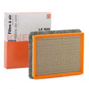Image of MAHLE Original Air Filter OPEL,VAUXHALL LX 1926 13271040,55557128,93181980 Engine Filter 93183389,93192882,55557126,5834039,5834040,5834279,93183389