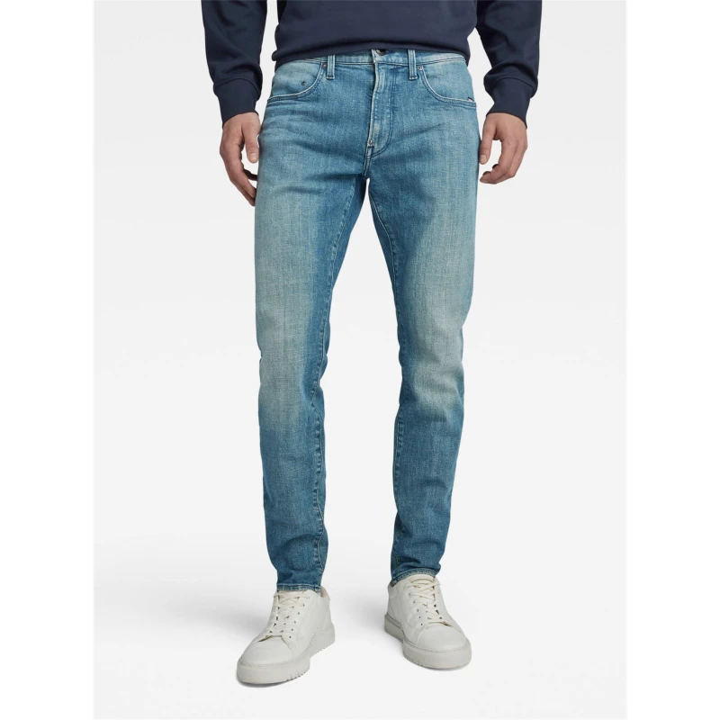 Image of G Star Mens Revend Stretch Skinny Jeans Faded Blue male 30W L