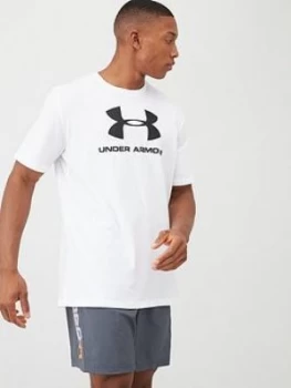 image of Urban Armor Gear Sportstyle Logo T-Shirt - White/Black