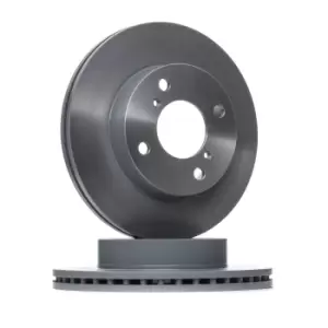 Image of FEBI BILSTEIN Brake disc 108443 Brake rotor,Brake discs NISSAN,SUZUKI,PIXO (UA0),Alto (GF)