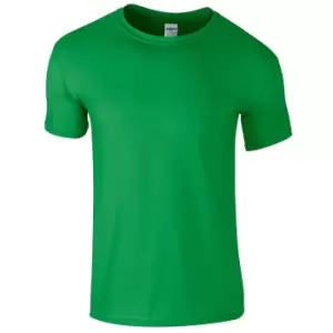Image of Gildan Mens Short Sleeve Soft-Style T-Shirt (3XL) (Irish Green)