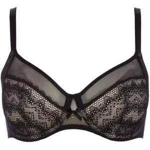 image of Chantelle Revele Moi 4-part bra - Black