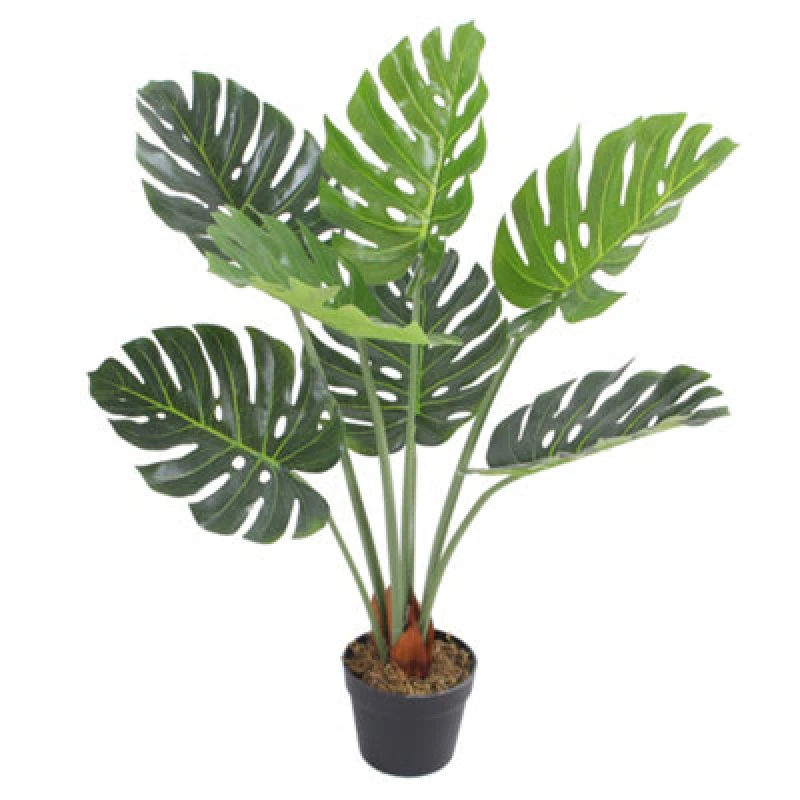 Image of Oypla Artificial Monstera Plant Green unisex