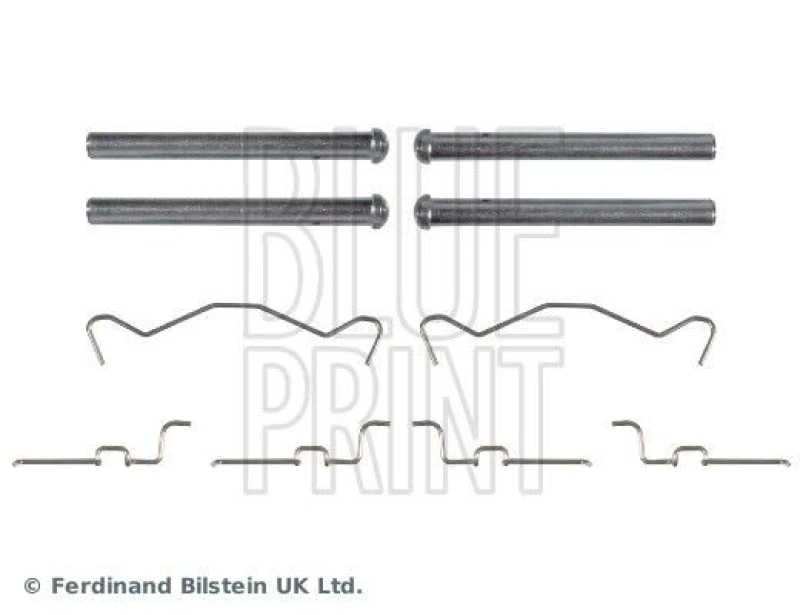Image of Blue PRINT Brake pad fitting kit Blue PRINT ADBP480010