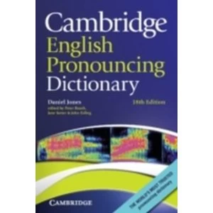 Image of Cambridge English Pronouncing Dictionary by Daniel Jones (Paperback, 2011)