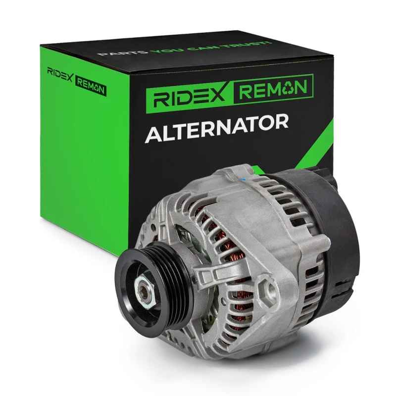 Image of RIDEX REMAN 4G0581R Generator Alternator Charging Current: 75A, Voltage: 12V, with integrated regulator Alternator (4)