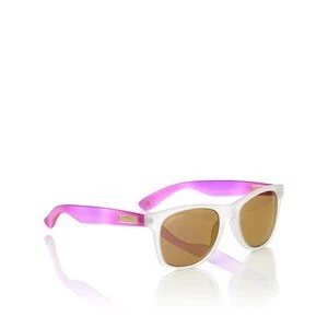 image of Lipsy Crystal Clear Matt Sunglasses With Pink Arm Detail Multi