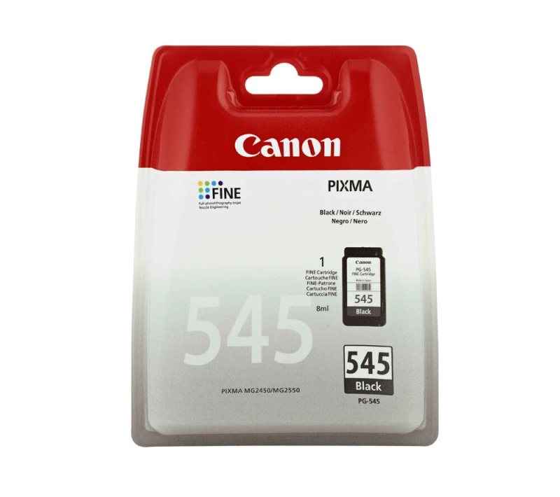 Image of Canon 8287B004 (PG-545) Printhead black, 180 pages, 8ml