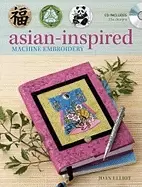 Image of asian inspired machine embroidery