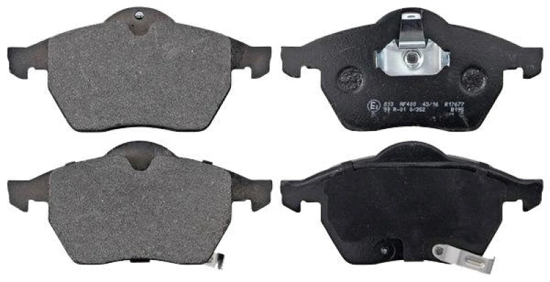 Image of A.B.S. 37116 Brake pad set with acoustic wear warning Brake Pad Set,disc brake (402)