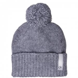 Image of Calvin Klein Twist Knit Ladies Beanie - GREY 0IQ