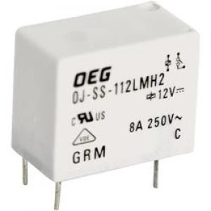 Image of PCB relays 24 Vdc 8 A 1 maker TE Connectivity OJ S