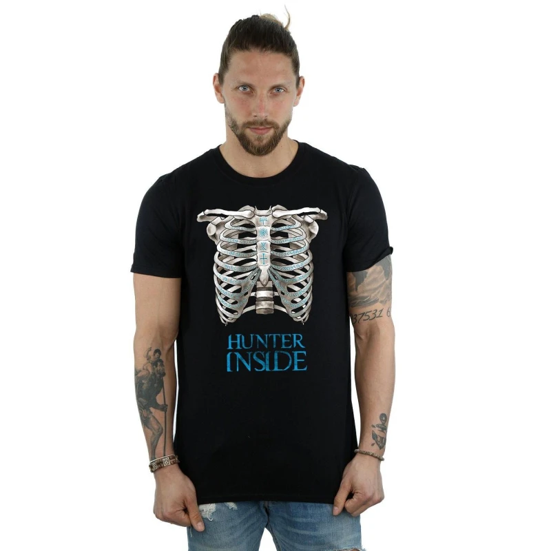 Image of Supernatural Supernatural Men Hunter Inside T-Shirt in Black Size: Small Black S Male 5057245672467