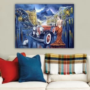 Image of 568504798_70100 Multicolor Decorative Canvas Painting