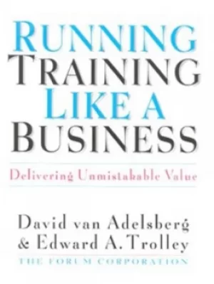 Image of Running training like a business by Van Adelsberg