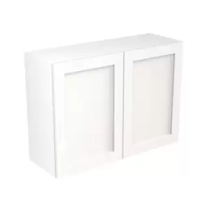 Image of KitchenKIT Shaker 100cm Wall Unit - Matt White