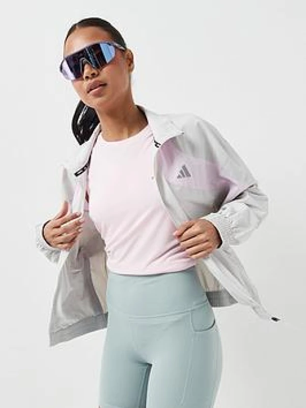 Image of Womens windbreaker adidas Adi365 Cheering Gris Female XS