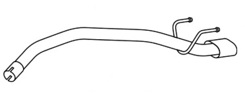 Image of VEGAZ FTR-474 Exhaust Pipe Rear Exhaust Pipe (17)