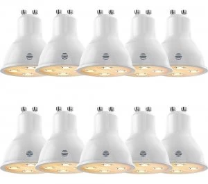 image of HIVE Active Dimmable Smart Bulb - GU10, 10 Pack - White