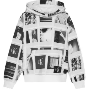 Image of Calvin Klein Jeans Polaroid Aop Hoodie - Multi