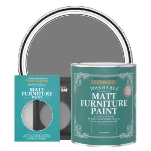 image of Rust-Oleum Matt Furniture & Trim Paint - TORCH GREY - 750ml