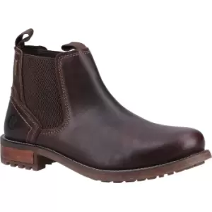 Image of Cotswold Mens Hartpury Slip On Leather Chelsea Boots UK Size 10 (EU 44)