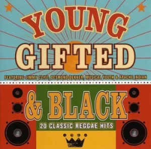 image of Young Gifted and Black 20 Classic Reggae Hits by Various Artists CD Album