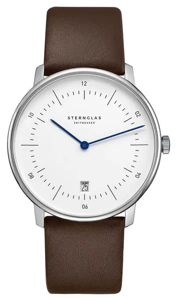 STERNGLAS S01-NA01-PR04 Naos Quartz (38mm) White Dial / Watch