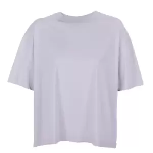 Image of SOLS Womens/Ladies Boxy Organic Oversized T-Shirt (L) (Lilac)