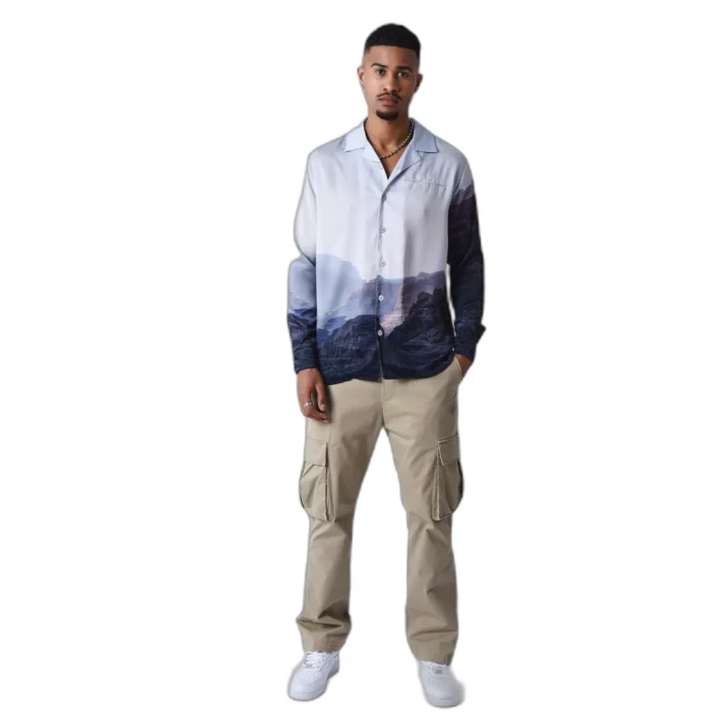 Image of Project X Paris Flowy shirt Project X Paris Canyon Blanc Male S