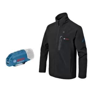 image of Bosch GHJ 12+18V Heated Jacket Black 2XL