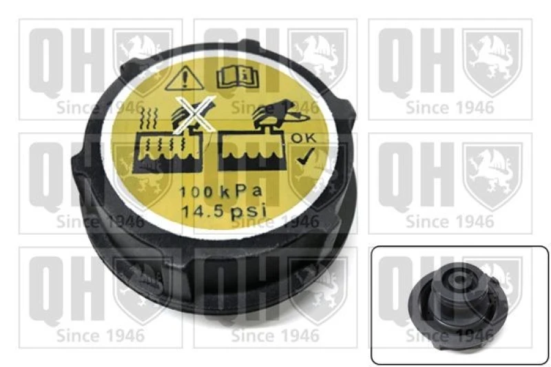 Image of QUINTON HAZELL Expansion tank cap QUINTON HAZELL FC558