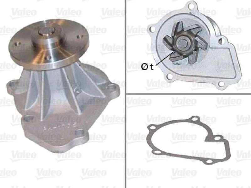 Image of Water pump VALEO 506836