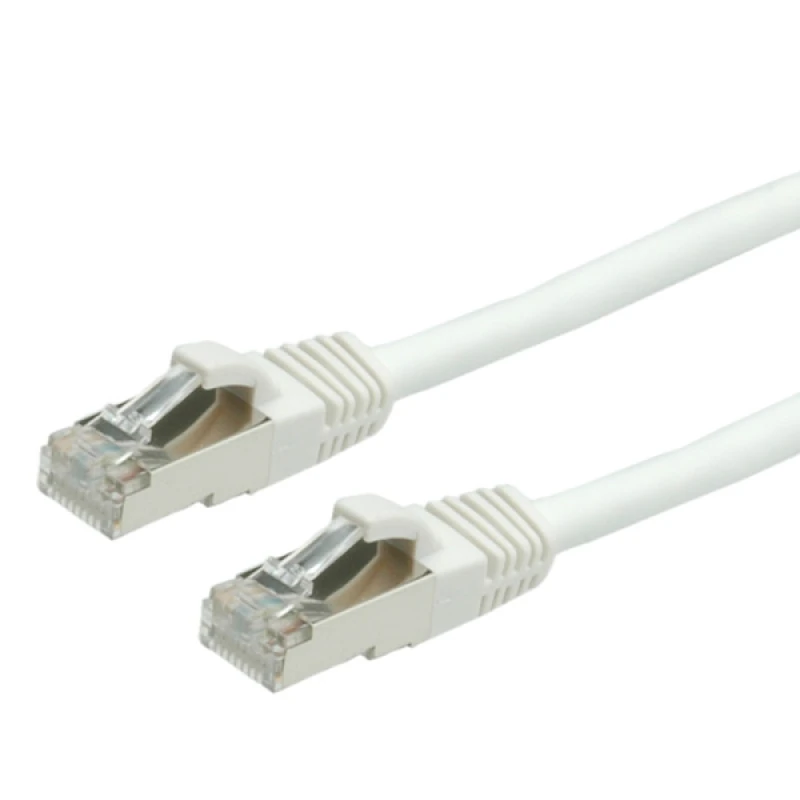 Image of VALUE S/FTP Patch Cord Cat.6. halogen-free. white. 7m