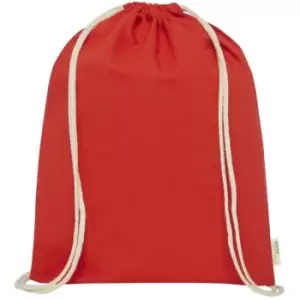 Image of Orissa Drawstring Bag (One Size) (Red) - Bullet