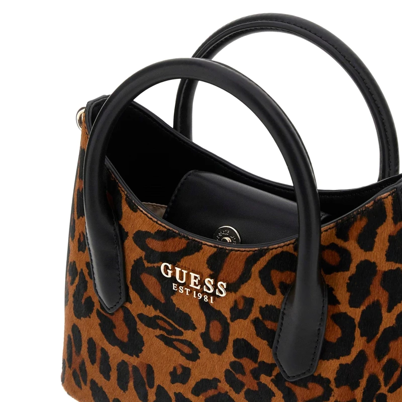 Image of Guess Womens Domitilla Satchel Bag Satchel Bags One Size Multi 70420699000