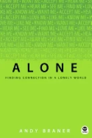 Image of alone finding connection in a lonely world