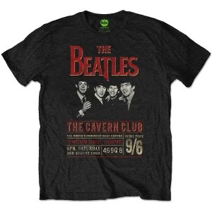 image of The Beatles - Cavern '63 Unisex Large T-Shirt - Black