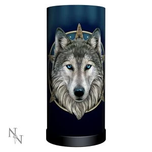 image of Wild One Wolf Lamp UK Plug