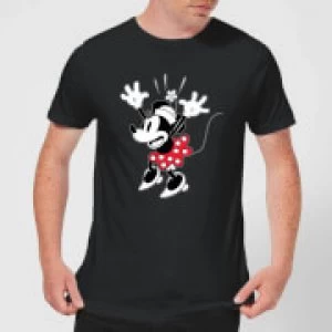 image of Disney Minnie Mouse Surprise Mens T-Shirt - Black