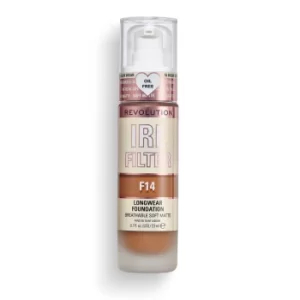 Image of Makeup Revolution IRL Filter Longwear Foundation F14