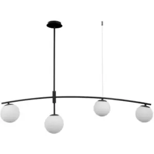 image of Italux Lighting - Italux Senai Modern 4 Light Bar Pendant Ceiling Light, G9