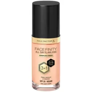 Image of Max Factor Facefinity All Day Flawless 3 in 1 Vegan Foundation 30ml (Various Shades) - C40 - LIGHT IVORY