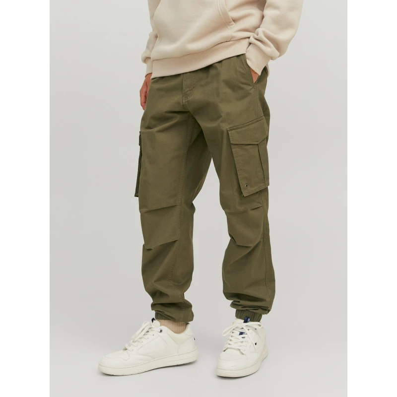 Image of Jack and Jones Noah Cargo Trouser Cargo Trousers S Green 51470515350