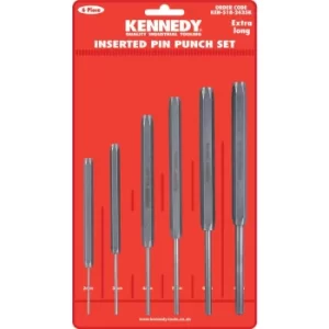 Image of Ex/Length Inserted Pin Punches 6-Pce Set