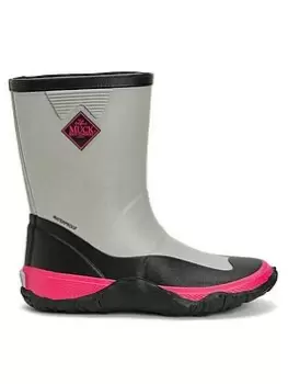 Image of Muck Boots MUCK BOOTS KIDS FORAGER WELLINGTON BOOT, Grey, Size 9 Younger
